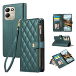 For Xiaomi Redmi 17 4G / 5G Phone Case Leather Cover with Wrist Strap
