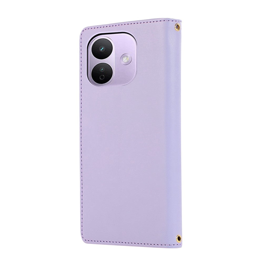 For Xiaomi Redmi Note 17 Pro 5G Phone Case Leather Cover with Wrist Strap