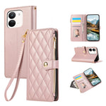 For Xiaomi Redmi Note 17 Pro Max 5G Phone Case Leather Cover with Wrist Strap