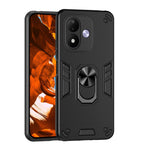 Phone Case For Xiaomi Redmi Note 17 4G (Global) / Note 17 (India / China) 5G / Note 17 5G (Global) PC + TPU Drop Defend Back Cover with Ring Kickstand