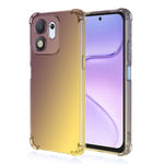 For Honor X7e Plus 5G  /  600 Smart 5G Case Gradient Color TPU Anti-Drop Phone Cover