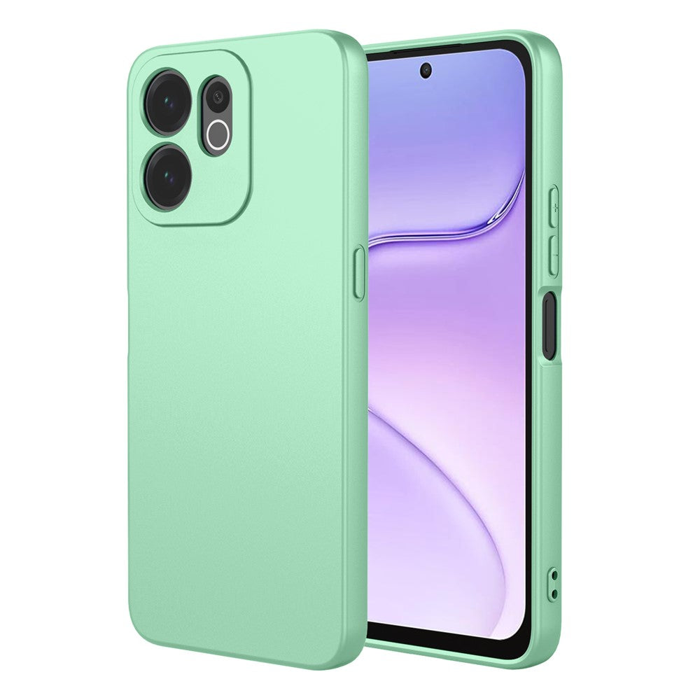 For Honor X7e Plus 5G  /  600 Smart 5G Case Liquid Silicone Feel Soft TPU Protective Phone Cover