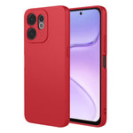 For Honor X7e Plus 5G  /  600 Smart 5G Case Liquid Silicone Feel Soft TPU Protective Phone Cover