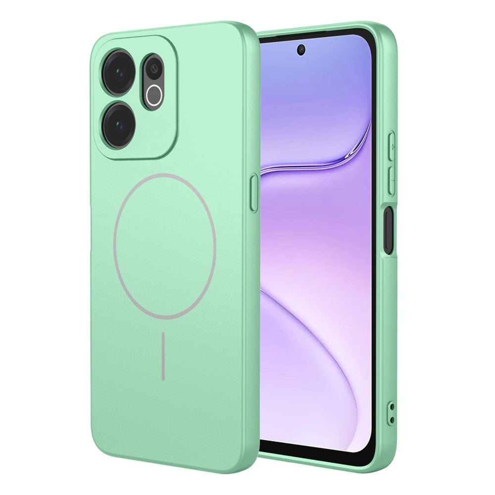 For Honor X7e Plus 5G  /  600 Smart 5G Magnetic Case Anti Drop Soft TPU Phone Back Cover