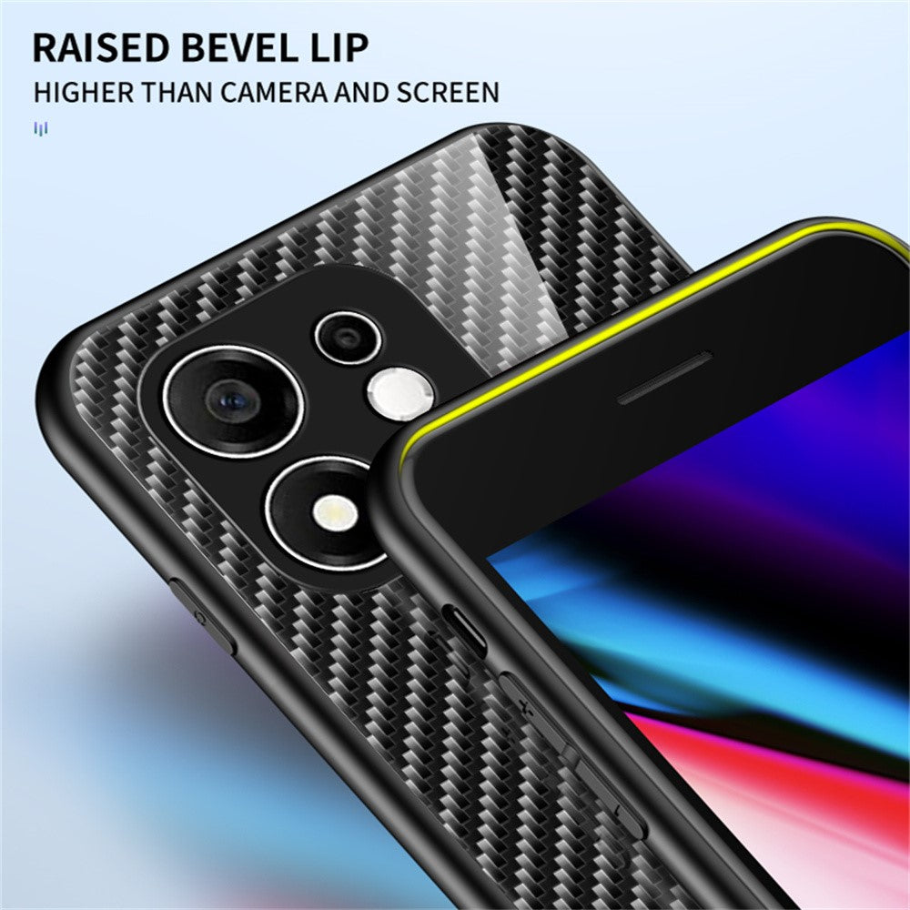 Phone Case for Honor 600 Smart 5G / X7e Plus 4G / X7e Plus 5G , Tempered Glass Shockproof Phone Cover