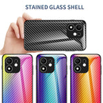 Phone Case for Honor 600 Smart 5G / X7e Plus 4G / X7e Plus 5G , Tempered Glass Shockproof Phone Cover