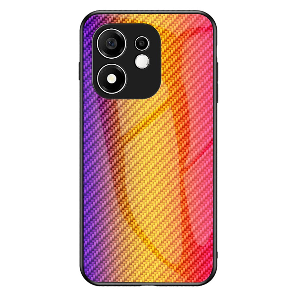 Phone Case for Honor 600 Smart 5G / X7e Plus 4G / X7e Plus 5G , Tempered Glass Shockproof Phone Cover