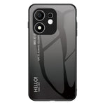 Phone Case for Honor 600 Smart 5G / X7e Plus 4G / X7e Plus 5G , Anti-Scratch Tempered Glass + PC + TPU Back Cover