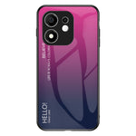 Phone Case for Honor 600 Smart 5G / X7e Plus 4G / X7e Plus 5G, Anti-Scratch Tempered Glass + PC + TPU Back Cover