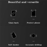 Phone Case for Honor 600 Smart 5G / X7e Plus 4G / X7e Plus 5G , Pattern Tempered Glass + PC + TPU Protective Cover