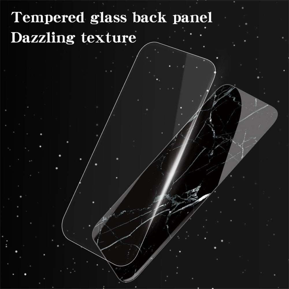 Phone Case for Honor 600 Smart 5G / X7e Plus 4G / X7e Plus 5G , Pattern Tempered Glass + PC + TPU Protective Cover