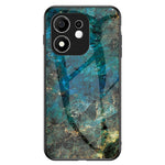 Phone Case for Honor 600 Smart 5G / X7e Plus 4G / X7e Plus 5G , Pattern Tempered Glass + PC + TPU Protective Cover