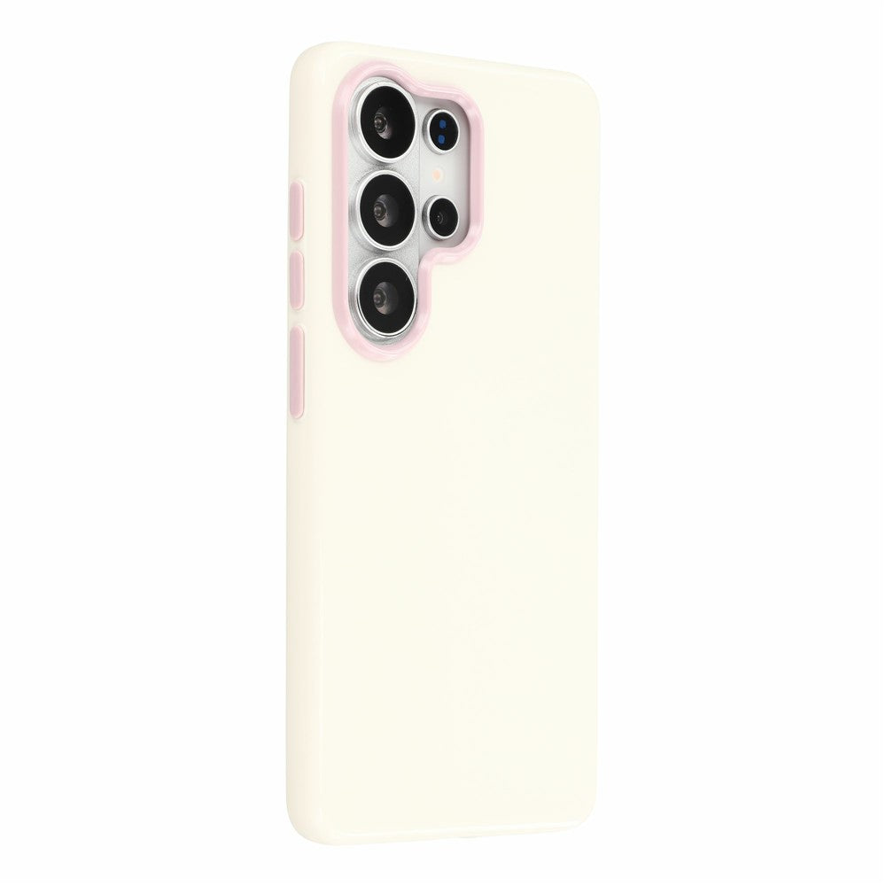 For Samsung Galaxy S25 Ultra Case Shockproof TPU Phone Cover with Detachable Camera Frame