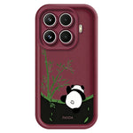 For Xiaomi 17T Case Cartoon Panda Bamboo Pattern TPU Anti-Slip Protective Phone Cover
