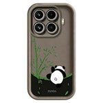 For Xiaomi 17T Case Cartoon Panda Bamboo Pattern TPU Anti-Slip Protective Phone Cover