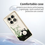 Phone Case for Xiaomi Redmi Note 15 4G (Global) / Note 15 5G (Global) / Poco M8 5G , Cartoon Panda Bamboo Pattern TPU Anti-Slip Protective Cover