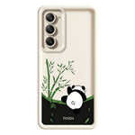 For Xiaomi Redmi 15 4G (EU) (171mm) / 15 5G (EU) (171mm) Case Cartoon Panda Bamboo Pattern TPU Anti-Slip Protective Phone Cover