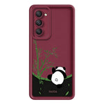 For Xiaomi Redmi 15 4G (EU) (171mm) / 15 5G (EU) (171mm) Case Cartoon Panda Bamboo Pattern TPU Anti-Slip Protective Phone Cover