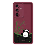 Samsung Galaxy S26+ Skal Tecknad Panda Bambu Mönster TPU Halkfri Skyddande mobilskal