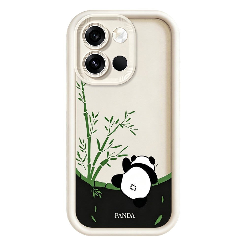 For OnePlus Nord 6 5G Case Cartoon Panda Bamboo Pattern TPU Anti-Slip Protective Phone Cover