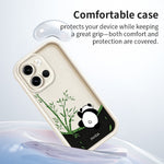 For OnePlus Nord 6 5G Case Cartoon Panda Bamboo Pattern TPU Anti-Slip Protective Phone Cover