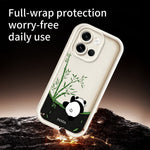 For OnePlus Nord 6 5G Case Cartoon Panda Bamboo Pattern TPU Anti-Slip Protective Phone Cover