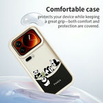 For Xiaomi 17 Pro Case Four Cartoon Pandas Pattern Soft TPU Protective Phone Cover