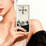 Phone Case For Honor X70 5G  /  X9d 5G  /  Magic8 Lite 5G Four Cartoon Pandas Pattern Soft TPU Protective Cover