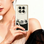 For Xiaomi Redmi Note 15 Pro+ 5G (Global)  /  Poco M8 Pro 5G Case Four Cartoon Pandas Pattern Soft TPU Protective Phone Cover