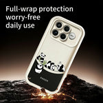 For Xiaomi Poco F8 Ultra / Redmi K90 Pro Max 5G Case Four Cartoon Pandas Pattern Soft TPU Protective Phone Cover