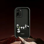 Phone Case For Xiaomi Redmi A7 Pro 5G  /  A7 Pro 4G (171.56mm)  /  Poco C85x 5G Four Cartoon Pandas Pattern Soft TPU Protective Cover
