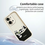 For Xiaomi Redmi 15C 5G (EU) (173mm)  /  15C 4G (EU) (173mm) Case Four Cartoon Pandas Pattern Soft TPU Protective Phone Cover