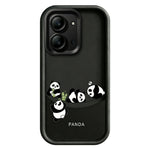 For Xiaomi Redmi 15C 4G (Global) (171mm)  /  Poco C85 4G (171mm) Case Four Cartoon Pandas Pattern Soft TPU Protective Phone Cover