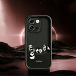 For OnePlus Nord 6 5G Case Four Cartoon Pandas Pattern Soft TPU Protective Phone Cover
