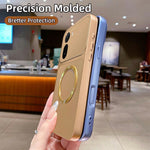 Magnetic Case For Xiaomi Redmi A7 Pro 5G  /  A7 Pro 4G (171.56mm)  /  Poco C85x 5G  /  C81 4G CD Pattern Ring Metallic Painted TPU Phone Back Cover
