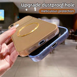 Samsung Galaxy S26 FE Magnetiskt Skal CD Mönster Ring Metallmålad TPU mobil Baksida