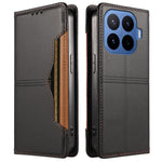 For Xiaomi 17T Wallet Case External Card Slot Magnetic Closing Leather Phone Cover