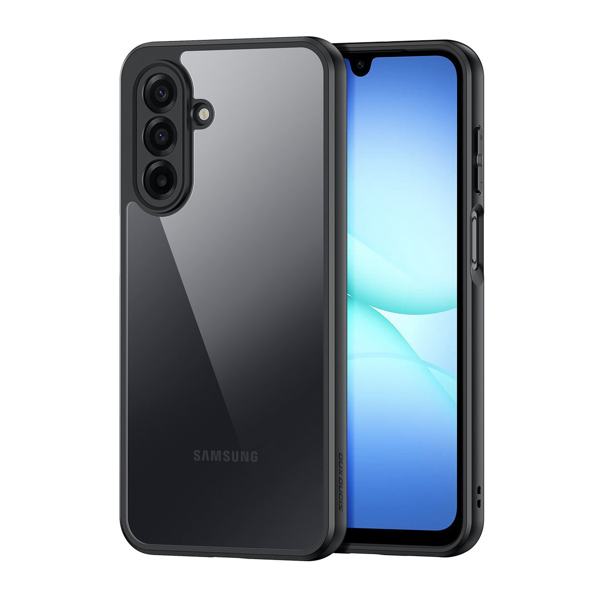DUX DUCIS för Samsung Galaxy A17 5G / A17 4G / M17 5G / F17 5G / A18 5G / A18 4G Aimo-serien PC + TPU genomskinligt bakstycke (REACH-certifiering)