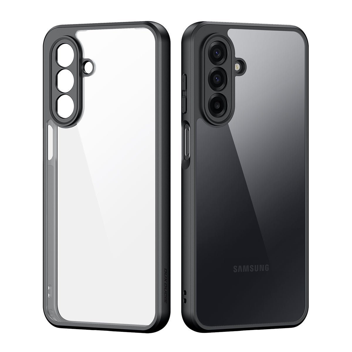 DUX DUCIS för Samsung Galaxy A17 5G / A17 4G / M17 5G / F17 5G / A18 5G / A18 4G Aimo-serien PC + TPU genomskinligt bakstycke (REACH-certifiering)