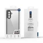 DUX DUCIS för Samsung Galaxy A17 5G / A17 4G / M17 5G / F17 5G / A18 5G / A18 4G Aimo-serien PC + TPU genomskinligt bakstycke (REACH-certifiering)
