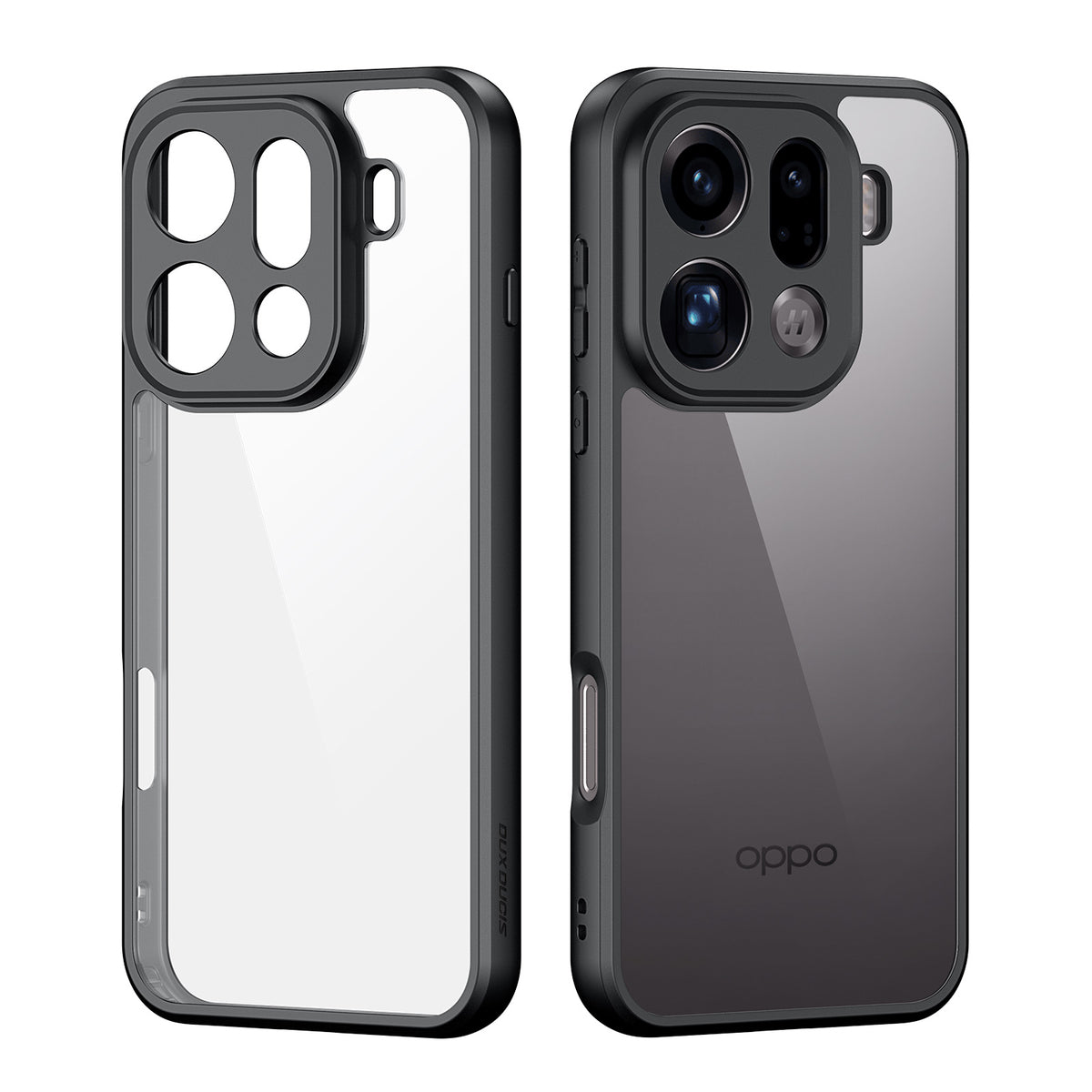 DUX DUCIS for Oppo Find X9 Pro 5G Aimo Series PC + TPU Clear Back Phone Cover (REACH Certification)