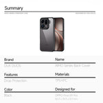 DUX DUCIS for Oppo Find X9 Pro 5G Aimo Series PC + TPU Clear Back Phone Cover (REACH Certification)