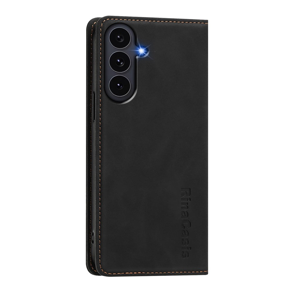 Skal till Samsung Galaxy S26 FE med magnetisk stängning, plånboksfodral, TPU PU-läder