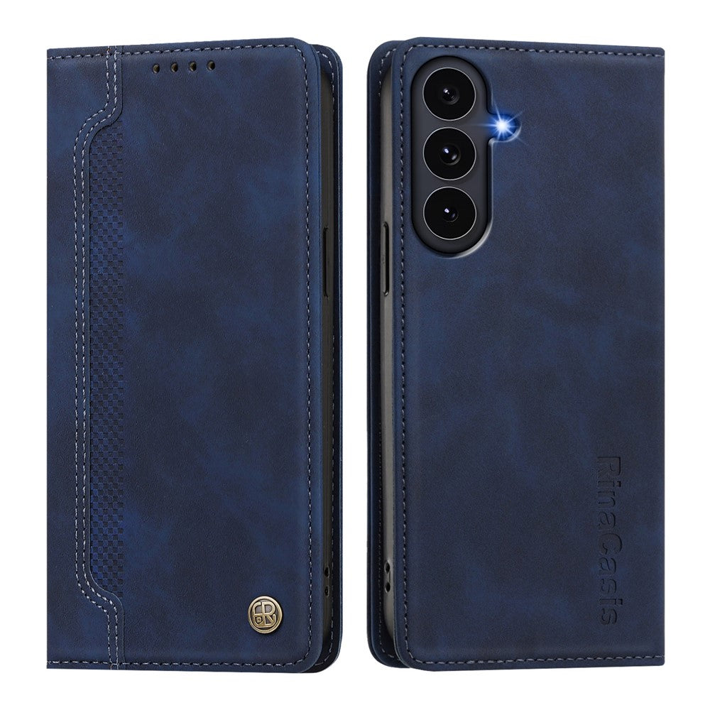 Skal till Samsung Galaxy S26 FE med magnetisk stängning, plånboksfodral, TPU PU-läder