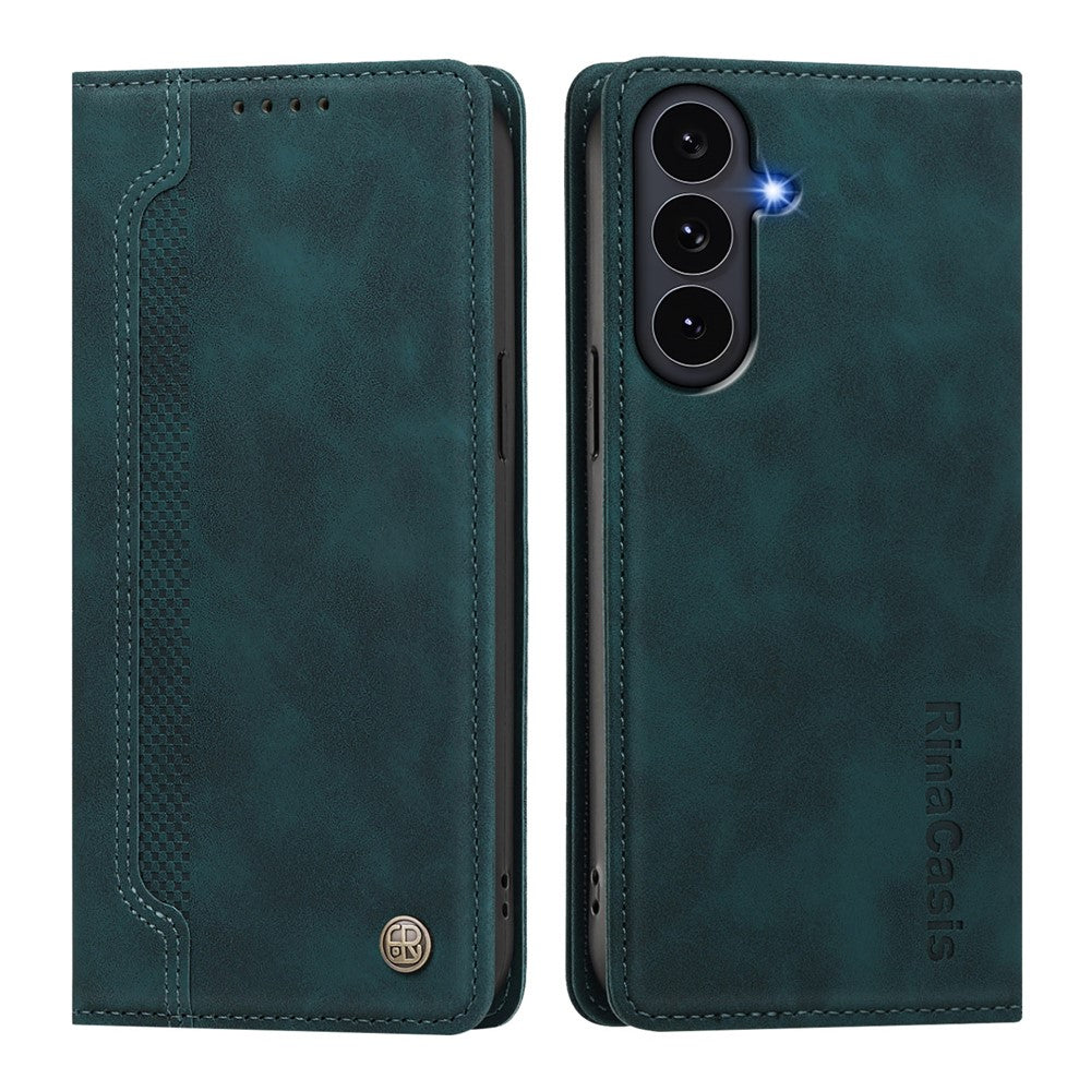 Skal till Samsung Galaxy S26 FE med magnetisk stängning, plånboksfodral, TPU PU-läder