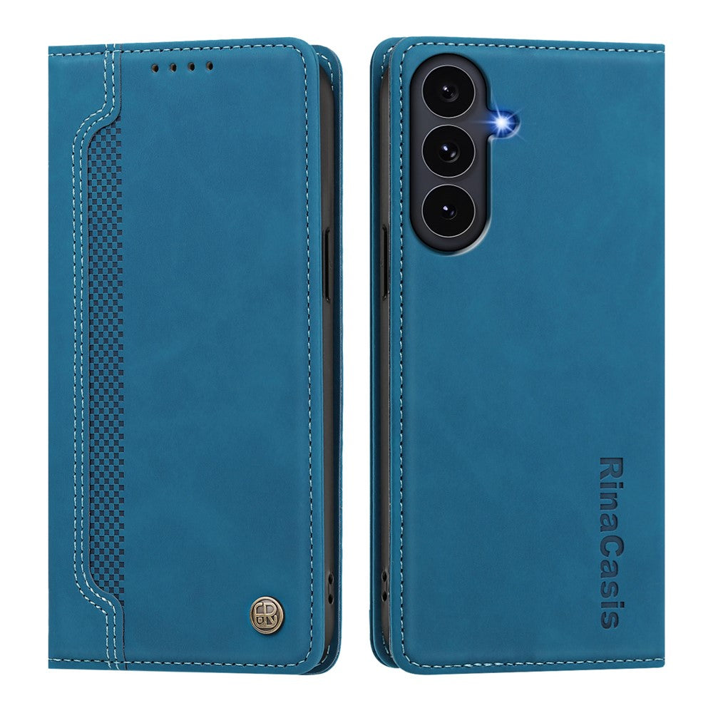 Skal till Samsung Galaxy S26 FE med magnetisk stängning, plånboksfodral, TPU PU-läder