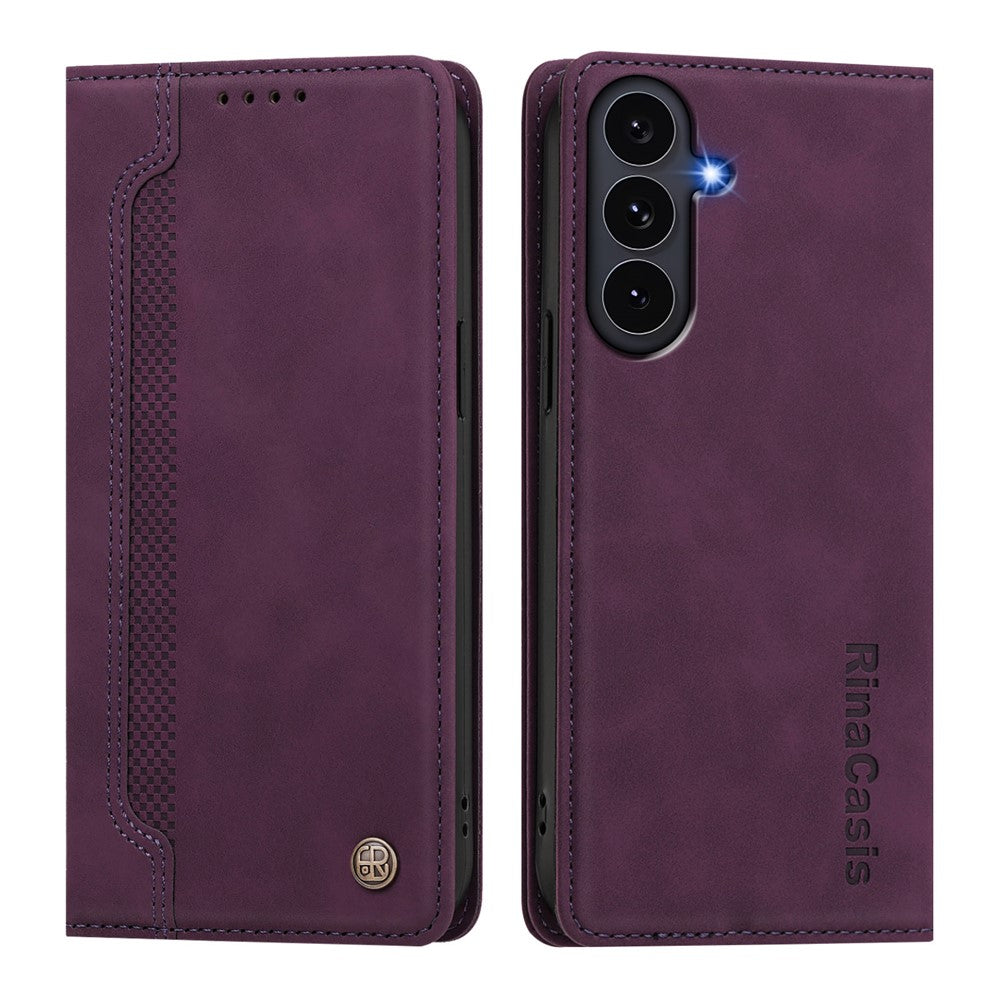 Skal till Samsung Galaxy S26 FE med magnetisk stängning, plånboksfodral, TPU PU-läder