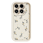 For Xiaomi 17 TPU Case Floral Pattern Rubberized Phone Back Cover