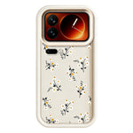 For Xiaomi 17 Pro Max TPU Case Floral Pattern Rubberized Phone Back Cover