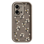 For Xiaomi Redmi 15C 4G (Global) (171mm)  /  Poco C85 4G (171mm) TPU Case Floral Pattern Rubberized Phone Back Cover